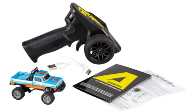 22698 RC-Monstertruck Die Cast 1:64 RTR blau/orange